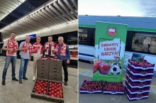 Sadownicy wspierają kibiców na Euro 2024 [FOTO]