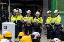 Oficjalne otwarcie fabryki wodoru odnawialnego Yara w Herøya w Porsgrunn