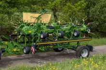 NOWY przetrząsacz siana Krone Vendro C 1340. Aż 13,4 metra szerokości roboczej