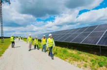 Farma słoneczna Lipno znajduje się w województwie wielkopolskim w zachodniej Polsce
