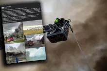 Do pożaru doszło około godziny 14.