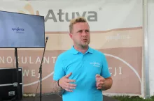 Michał Paulus z Syngenty omówił zagadnienie biologicznego wspierania ochrony roślin.