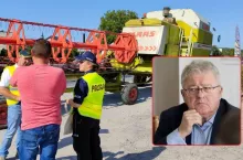 Minister apeluje do kierowców: ustępujcie na drodze kombajnom