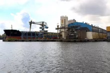 Port zbożowy w Gdynii
