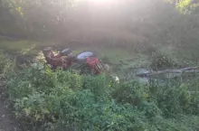 Kierujący jak się okazało był pijany.