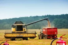 Jaki mandat grozi za brak gaśnicy w kombajnie?