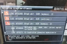 Niektóre błędy mogą samoczynnie gasnąć, gdy sterownik uzna, że parametry znów są w normie. Czasem potrzeba wyłączyć i włączyć maszynę, aby dany błąd przeszedł w stan nieaktywny, rzadziej potrzebne jest odłączenie zasilania, fot. G. Szularz