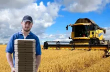 Genialne! Pod Lublinem dowożą pizzę kombajnistom. ”Byle nie po ściernisku”
