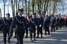 Druhowie w czasie obchodów 100 lecie OSP Dalachów