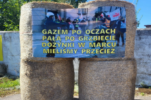 Ostry protest rolników podczas dożynek w Gostycynie