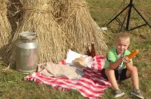 Czteroletni Marcel z Kisielnicy jest zakochany w rolnictwie