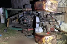 57-latek zginął pod ciężarem ciągnika, który go przygniótł.