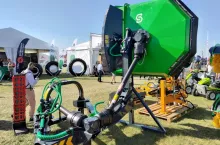 Łańcuch nie tylko do rozrzutnika? Tak, w tej maszynie zamiast transportować obornik, pomoże nam wykosić nieużytki fot. GS