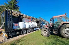 Rolnicy z Kaszub pomagają poszkodowanym gospodarstwom