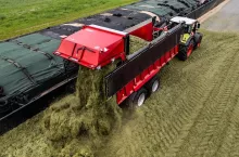 AS750, Claas, Grasernte, Lembeck, RamBody, ThierAS750.Fotoshooting zur Grasernte 2024 auf dem Hof Thier in Lembeck