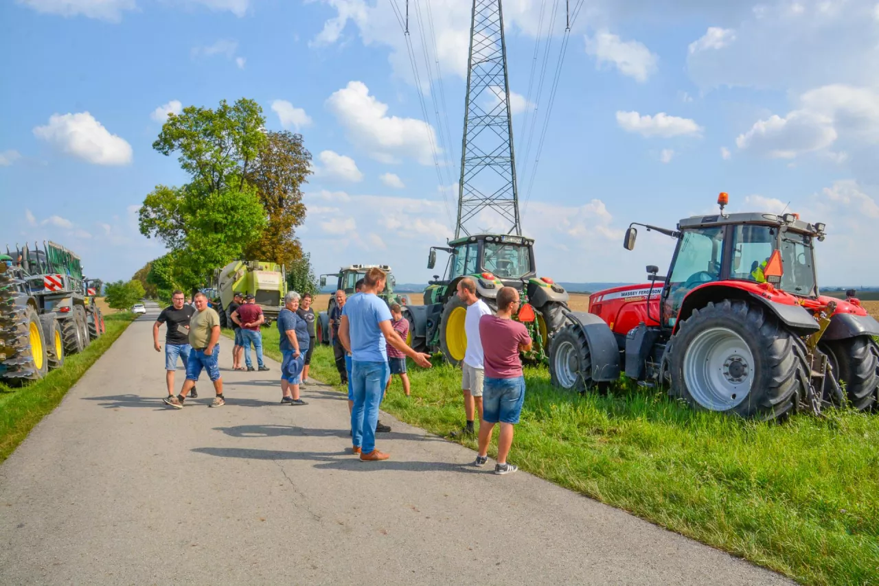 protest rolników, agromax