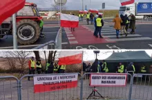Protest rolników w Medyce