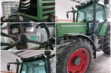 Na licytacji można kupić ten oto ciągnik.