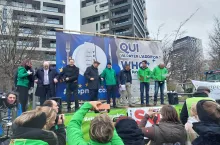 Protest rolników w Brukseli
