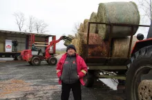 Stanisław Paździor dziękuje rolnikom i Bogu za pomoc oraz wsparcie
 