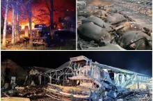 Wystarczyło mniej, jak pół godziny, by ogień dokonał takich zniszczeń.