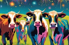 Jak przygotować krowy na huk w Sylwestra?