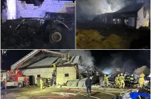 Zwierzęta udało się ocalić, ale wszystko inne niestety nie.
