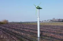 Wiatrak przeciwprzymrozkowy, ochrona borówek, uszkodzenia mrozowe