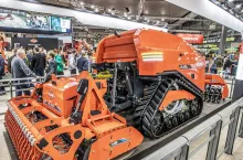 Autonomiczny robot Kuhn Karl na targach Agritechnica w 2023 roku.