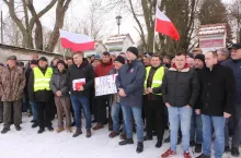 Na konferencję w Kurowie przybyło kilkudziesięciu rolników
