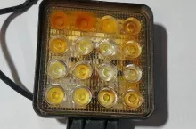 Ta lampa mocno dymiła od środka i została nadpalona fot. Adam Ładowski