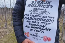 strajk sadowników