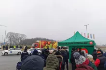 protest sadowników