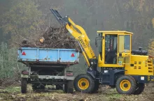maszyna w gospodarstwie sadowniczym