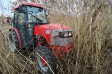 kradzież ciągników z gospodarstwa