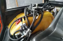 Sterowanie ciągnikiem C-360 i platformą sadowniczą z górnej półki