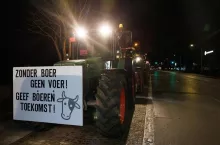 traktor strajk