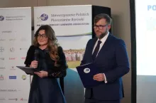 Marlena Cechmistrz-Milczarek i Bartłomiej Milczarek w trakcie jubileuszu SPPB