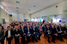 Spotkanie z rolnikami i przedstawicielami branży rolniczej podczas Wielkopolskich Forów Rolniczych w Koninie.