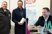 Trzaskowski o polskim mleku w Mlekovicie: mamy z czego być dumni