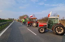 protest sadowników w grójcu
