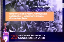 Umowy z odbiorcami, windykacja należności - warsztaty prawne dla sadowników