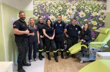 Jedna z grup oddających honorowo krew