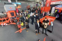 Tegoroczne targi obfitowały w najnowocześniejsze maszyny, jak tu New Holland CR11, fot. Adam Ładowski