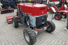 W Kielcach Agar został zaprezentowany z kosiarką bijakową LUM150, z taką maszyną autonomiczny ciągnik FPM Agromehaniki powinien sobie bez trudu poradzić fot. GS