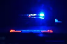 Policja traktorzystę ukarałą mandatem.