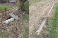 - Porzucone słupy 4 lata czekają na to aż PGE je zabierze - mówi Pawelec.