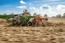 Amazone TopCut w czasie testów polowych, fot. mat.prasowe