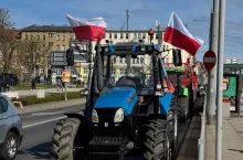 Protest rolników w Poznaniu 10 kwietnia