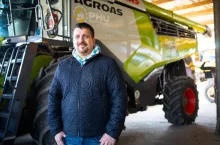 Krystian Maciejewski z firmy Professional Agro w Juszczynie k. Środy Śląskiej, woj. dolnośląskie